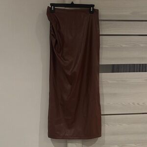SHEIN Chic Brown Skirt
